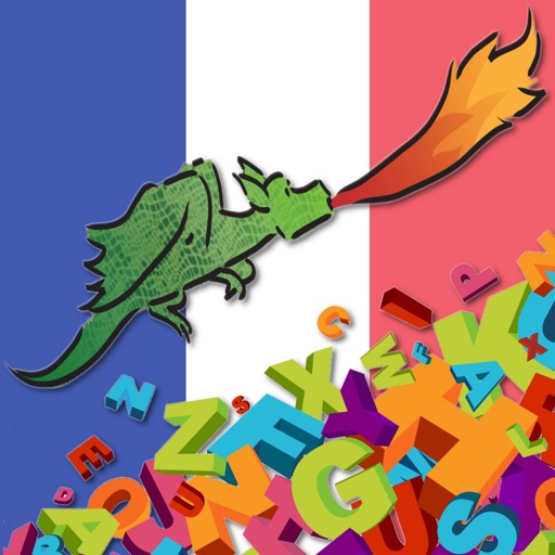 French Vocabulary Practice Word Attack Icon