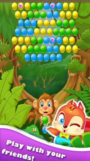 Forest Animal Bubble - Happy Shooter(圖2)-速報App