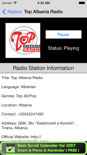 Albania Radio Live (Shqipëri)(圖2)-速報App