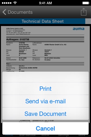 AUMA Assistant screenshot 4