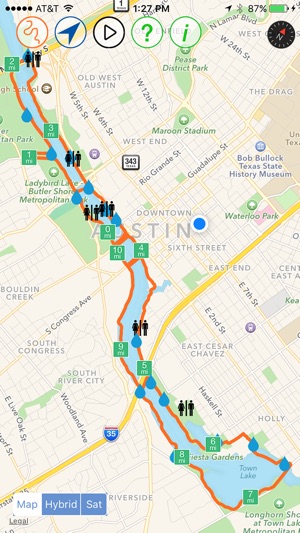 ATX Trail - never get lost or thirsty on Austin's Town Lake (圖3)-速報App