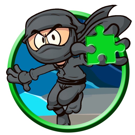 Amazing Ninja Kids Jigsaw Puzzle Game Fun Limited iOS App