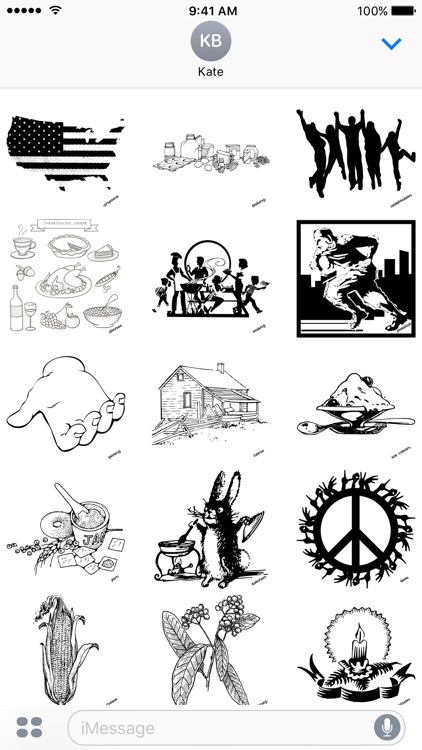 Thanksgiving Thursday - A to Z Stickers