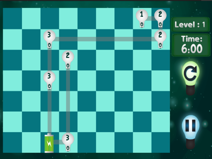 Bulbify - The Light it  Up puzzle Game