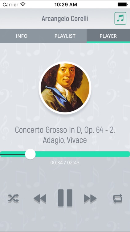 Arcangelo Corelli - Classical Music Full screenshot-3