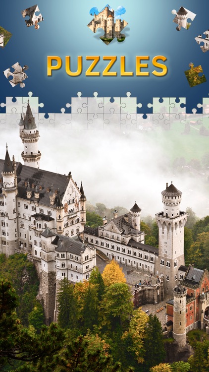 Castles Jigsaw Puzzles. Premium