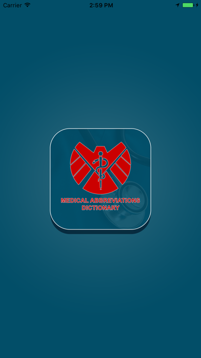 How to cancel & delete Medical Abbrevation Dictionary from iphone & ipad 1