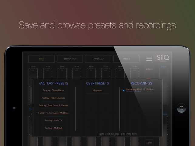 SilQ Equalizer - 32 Band Stereo Equalizer(圖3)-速報App