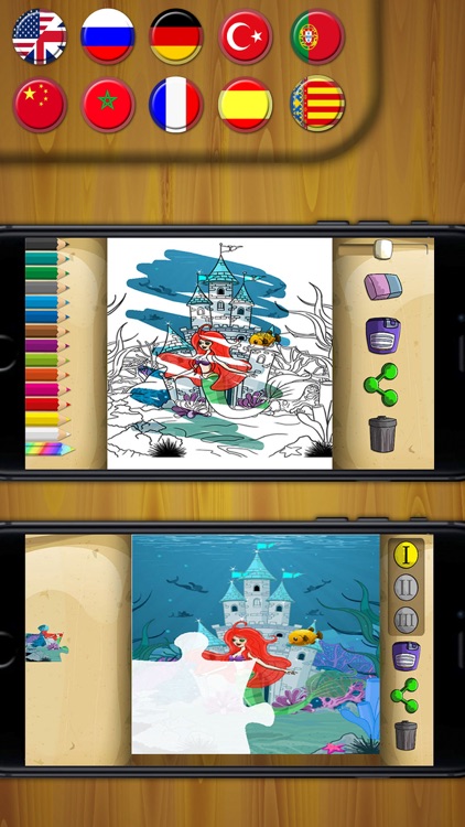 Tale of the Little Mermaid - interactive books