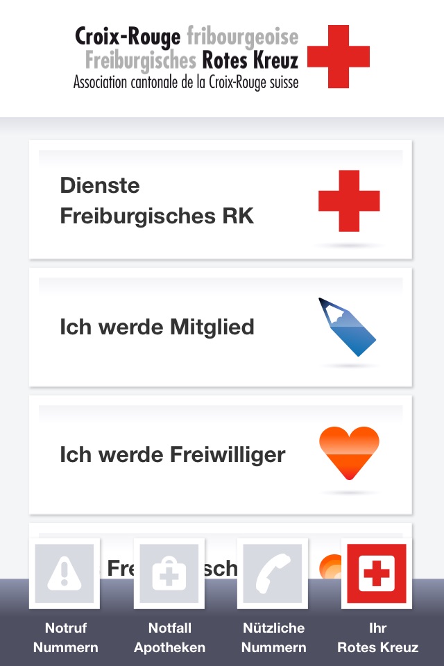 Croix-Rouge Fribourgeoise screenshot 4