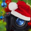 Christmas Selfie Stickers Photo Camera Makeover