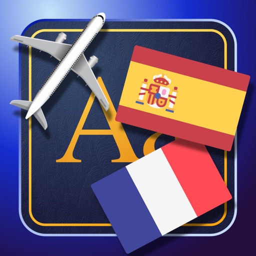 Trav French-Spanish Dictionary-Phrasebook icon