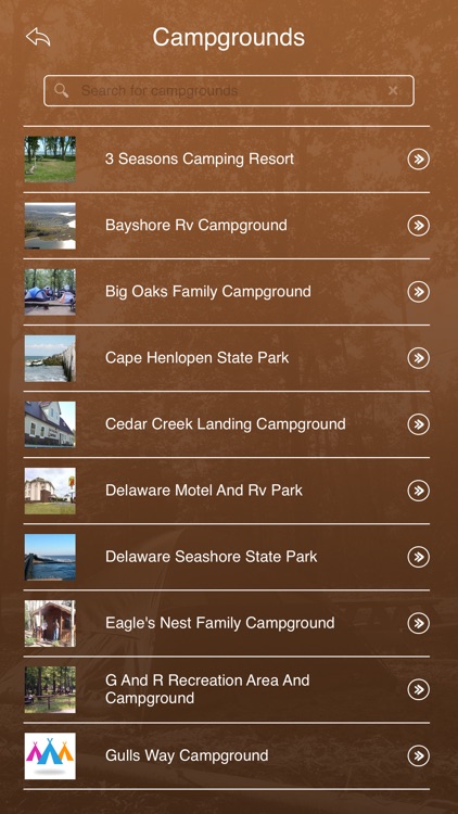 Delaware Campgrounds Guide