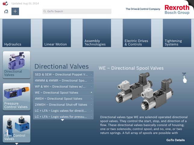 Bosch Rexroth GoTo Products