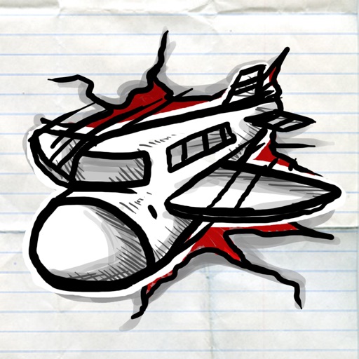 Doodle Army Sniper - Aircraft vs Truck Line Sketch Battle icon