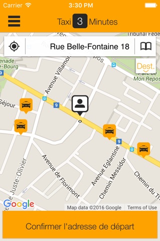 Taxi Lausanne screenshot 3