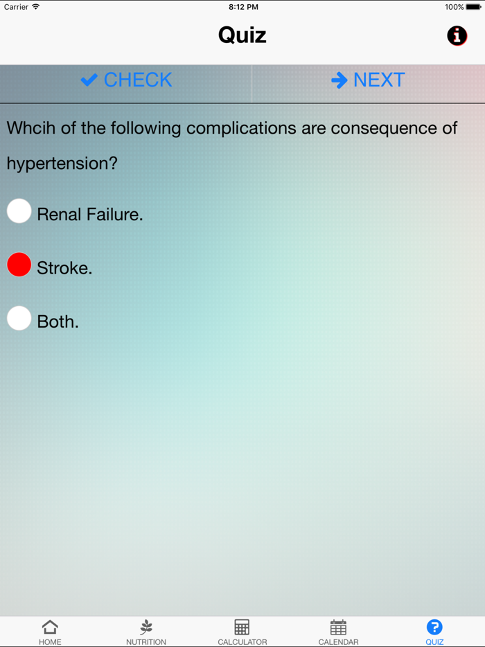 Nutrition Hypertension