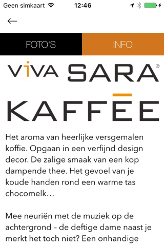 Viva Sara Kaffée screenshot 2