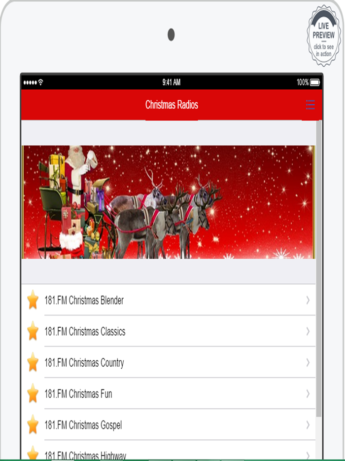 Christmas Radio Online Free Music, Carols fm