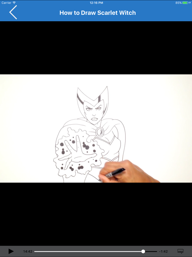 How to Draw Heroes Villains for iPad(圖3)-速報App