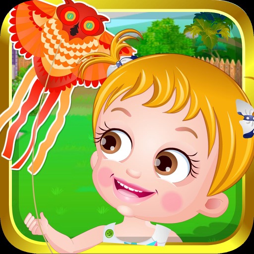 Baby Hazel ： Kite Flying iOS App