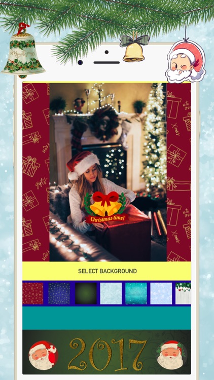 Merry Christmas Collage & Photo Editor + Stickers