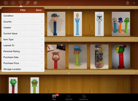 Pez Collectors for iPad screenshot 4