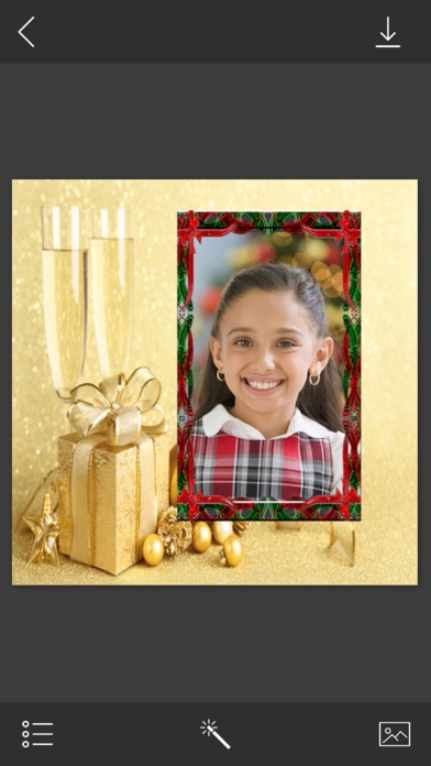 New Year Picture Frames - Magic Frames Screenshot on iOS