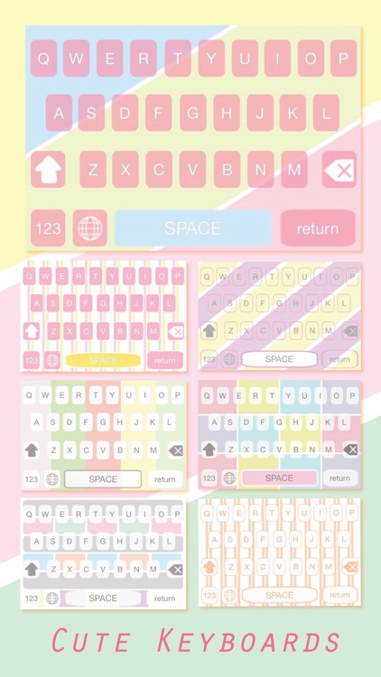 Wonderful Pastel Keyboard screenshot-3