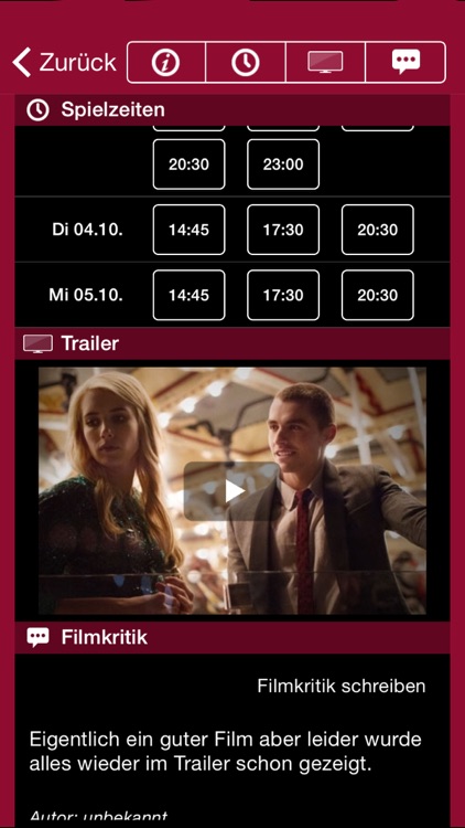 UCI KINOWELT Filme & Tickets