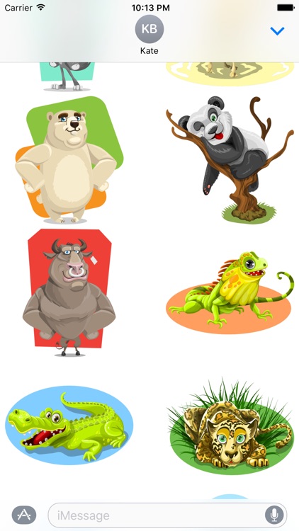 Wild Animals Stickers