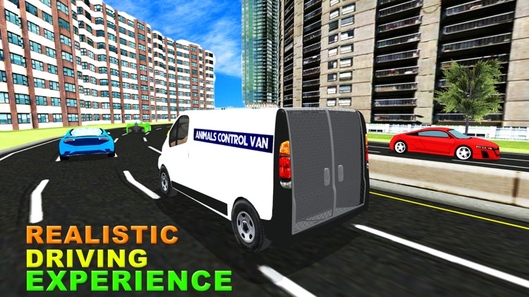 Animal Control Van Simulator & Truck Steering Game