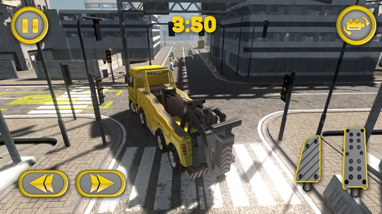 Construction Crane Parking - Driving Simulator