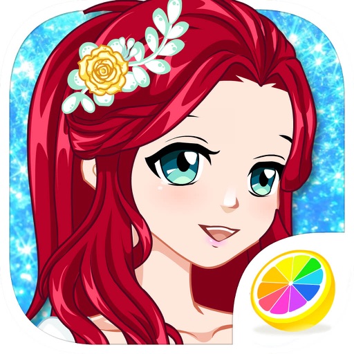 甜心公主美容院-女生化妆换装养成儿童小游戏免费 icon