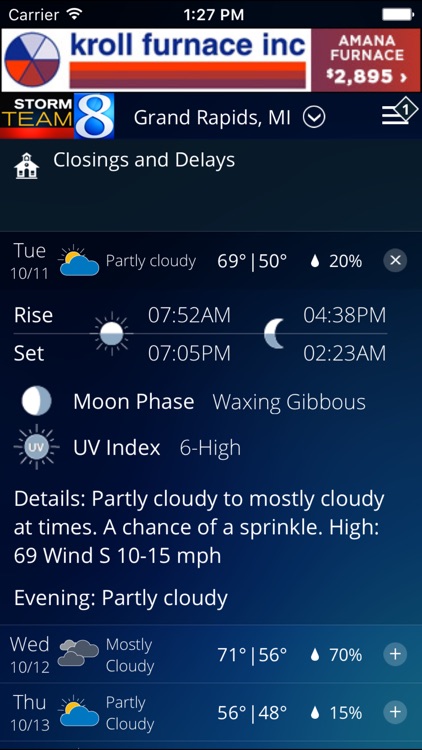 Storm Team 8 - WOOD TV8 Weather screenshot-3