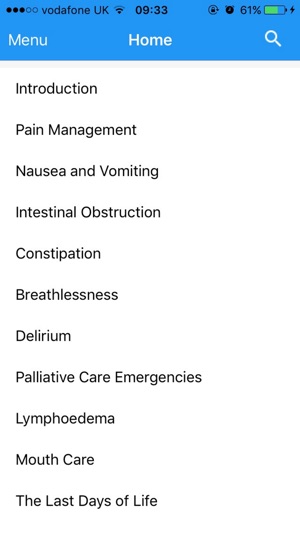 Palliative Care Symptom Guide(圖1)-速報App