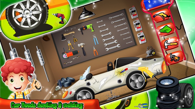 Kids Auto Repair Garage- Fix Cars Mechanic game by Ehtasham Haq