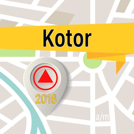 Kotor Offline Map Navigator and Guide iOS App