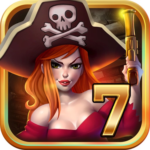 Slots Miss 777 Pirate Queen PRO: Caribbean Bay Jackpot Fortune - Vegas Slot-Machines icon