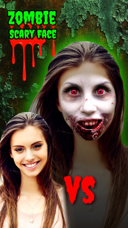 Zombie Makeup Photo Edit.or - Scary Face Montage screenshot-3