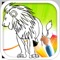 Coloring Book Lion