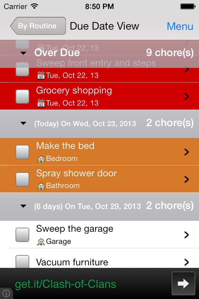 Chore Checklist screenshot 3