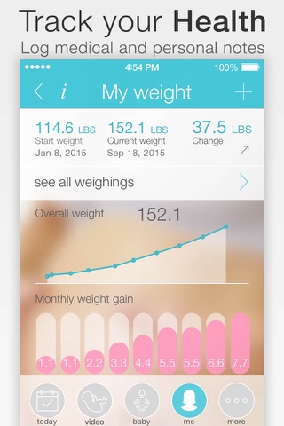 Pregnancy + | Tracker App screenshot 3