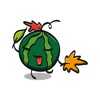 Watermelon Stickers - Funny Emoji