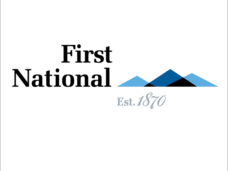 First National 1870 Tablet Banking