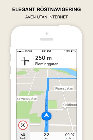 GPS Navigation, Maps & Traffic - Scout screenshot 2