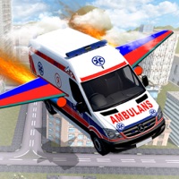 Ambulance Flugzeuge: Flying Car Driver Simulator apk