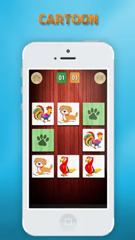 Game screenshot Animals matching game for kids with real sounds mod apk