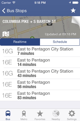 DC Metro and Bus screenshot 2