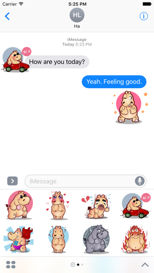 Super Hippo Stickers(圖1)-速報App